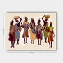 Wallity Lienzo Decorativo Multicolor 70 x 100 cm